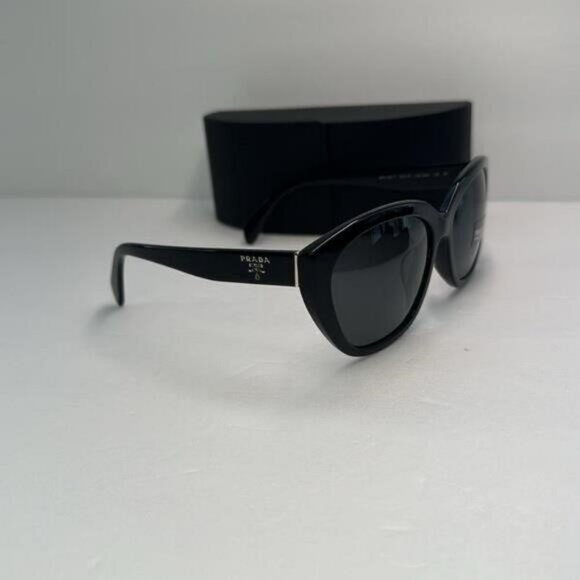 💯- New Authentic PRADA  Acetate Sunglasses SPR 16X-F Black - Picture 13 of 13